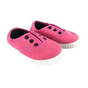 Top Star Toddler Girls Sneakers Slip On Low Top Canvas Pink Size 21 US 5